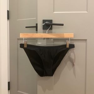 Black bikini bottoms